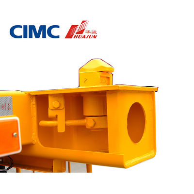 CIMC 2 Achsel Skelettisch Semi-trailer voor 20ft Container 28T Landing Gear 13T Achsel inbegrepen