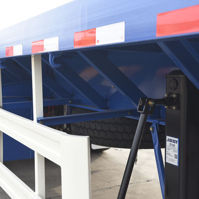 40 ton maximale vrachtwagen aanhangwagen CIMC HUAJUN 3 as 40ft platte container half-aanhangwagen