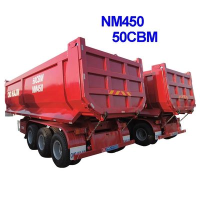 Aanpasbare Dump Tipper Semi Trailer met 90 /50 King Pin van CIMC HUAJUN