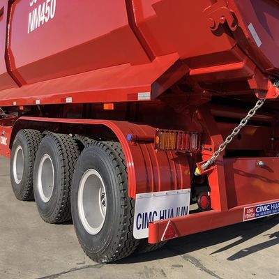 Aanpasbare Dump Tipper Semi Trailer met 90 /50 King Pin van CIMC HUAJUN