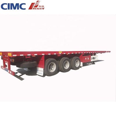 CIMA HUAJUN 40ft 3 axel platbed half-trailer met Wabco klep en 20 jaar ervaring
