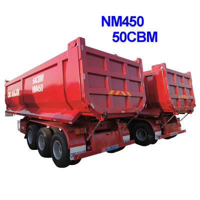 80 ton capaciteit Dump Truck Trailers Direct van sinds 1952 met CCC CE certificeringen