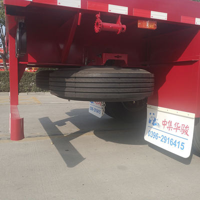 40ft Container Chassis Truck Trailer 40ton 60ton 80ton Flatbed Trailers Verkoop in Dubai