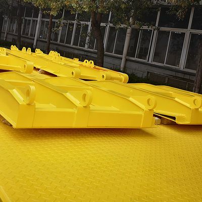 CIMC HUAJUN 3 Achsel laagbed Semi-trailer Truck Trailer Equipment Transport Hydraulisch tillen laagjongentrailer Fuwa As Heavy Duty