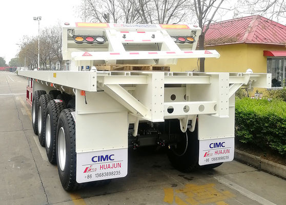 CIMC HUAJUN 4 As 45ft Platform Container Semi-trailer 13950 * 2500 * 1450