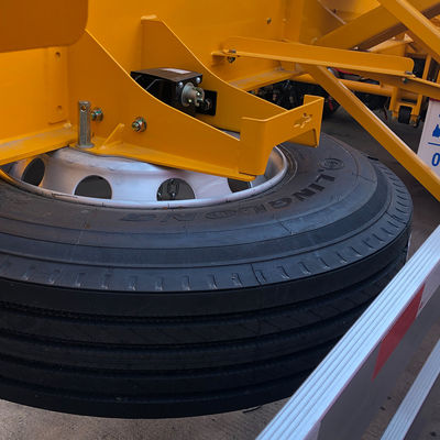 20ft Semi-trailer Skeleton Truck met reservebanden en gereedschap functie HJGMCK21039