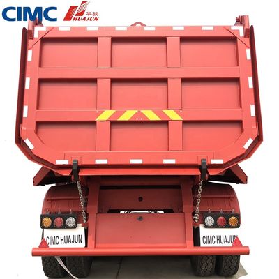 Vervoer van zwaar materieel met 10300*3050 mm CIMC HUAJUN speciale halve vrachtwagen aanhangwagen