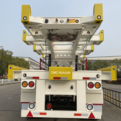 CIMC HUAJUN WABCO Waarde 1540 Skelet Container Halve trailer voor 20ft 40ft Container