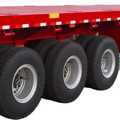 Truck Trailer CIMC HUAJUN 40ft half-trailer met FUWA-as en zware stalen carrosserie