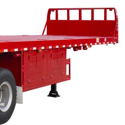Truck Trailer CIMC HUAJUN 40ft half-trailer met FUWA-as en zware stalen carrosserie