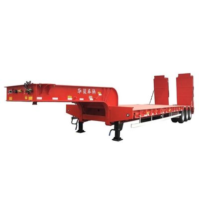 30T Max Payload Hydraulisch vouwbare ganshals voor zware lage bed trailer Robuust ontwerp