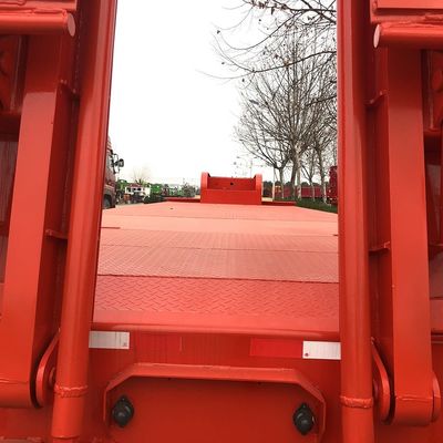 30T Max Payload Hydraulisch vouwbare ganshals voor zware lage bed trailer Robuust ontwerp