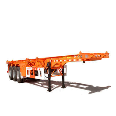 20 ft tot 40 ft uitbreidbaar beweegbaar intermodaal chassis aanhangwagen voor containerdistributie