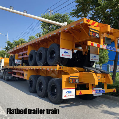 Containervervoer met staalplatvloers in Mongolië