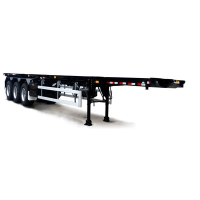 20 ft tot 40 ft uitbreidbaar beweegbaar intermodaal chassis aanhangwagen voor containerdistributie