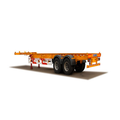 20 ft tot 40 ft uitbreidbaar beweegbaar intermodaal chassis aanhangwagen voor containerdistributie