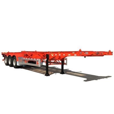 Ontwerp Container Chassis Skelet Trailer Fabrikanten voor 20 ft en 40 ft Transport