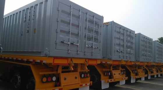 Beste 57CBM ATV Tipping Trailer door CIMC met 13TON As FUWA en 12R22.5 banden