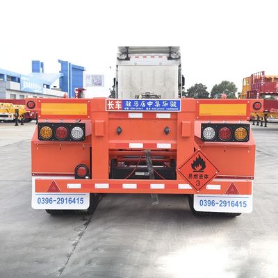 Ontwerp Container Chassis Skelet Trailer Fabrikanten voor 20 ft en 40 ft Transport