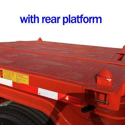 2/3 Assen 40 ft 20 ft Container Chassis Skeleton Semi-trailer met 40T Max Payload