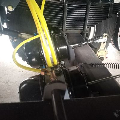 CIMC HUAJUN tweezijdige dump half-aanhanger zwaar werk met twee functie hydraulisch systeem