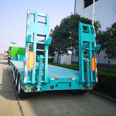 FUWA Achsel Lowbed Semi Trailer De perfecte oplossing voor het vervoer van zware apparatuur