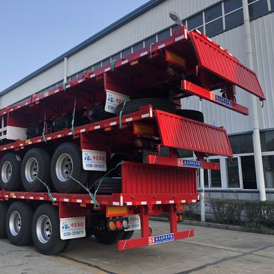 JOST 90 Kingpin en 13T FUWA Achs CIMC HUAJUN 3 Achs Zaan Halvrijwagen