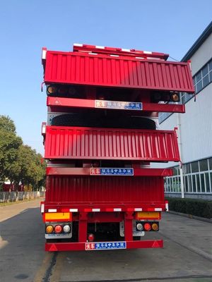 JOST 90 Kingpin en 13T FUWA Achs CIMC HUAJUN 3 Achs Zaan Halvrijwagen