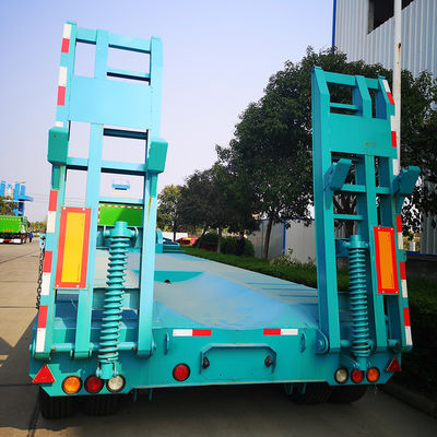 Maximale laadkracht 60-80 ton laag platte halfrol voor het transport van zwaar materieel
