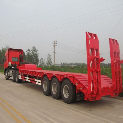 Zware drie-assen laaggelegen half-aanhangwagenband 295/60R22.5-18PR Hoofdlicht 12/8/14