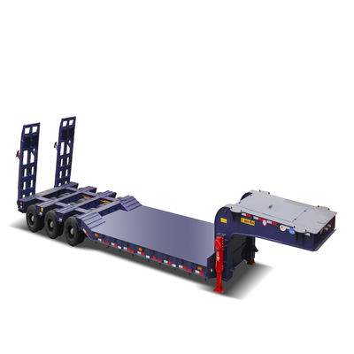 50/60/80/100 ton lage sleep aanhanger voor transportoplossingen voor zware graafmachines