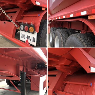 JOST Tweesnelheid landingsgestel U-vorm tipper dump aanhangwagen vrachtwagen scheren buigen lassen