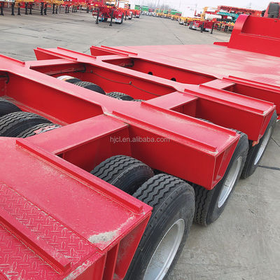 520 Zelfrijdende modulaire vrachtwagen met hoofdstraal Halve aanhangwagen voor zware apparatuur