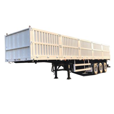 Transport van kolenlading Hoog zijdewand CIMC HUAJUN Cargo trailer voor veevervoer