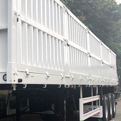 Transport van kolenlading Hoog zijdewand CIMC HUAJUN Cargo trailer voor veevervoer