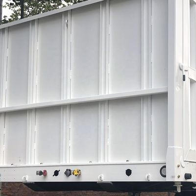 Transport van kolenlading Hoog zijdewand CIMC HUAJUN Cargo trailer voor veevervoer