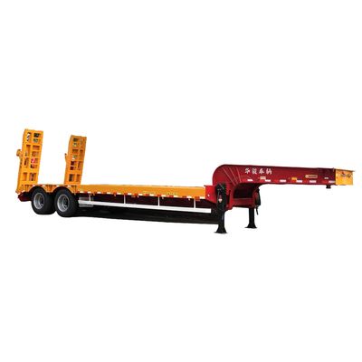 2&quot; 50mm of 3,5&quot; 90mm Jost King Pin Road Construction Equipment Low Bed Semi Trailer