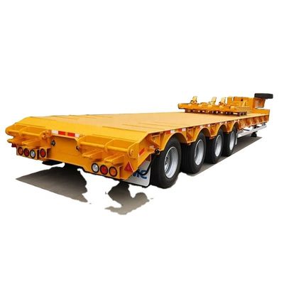 2&quot; 50mm of 3,5&quot; 90mm Jost King Pin Road Construction Equipment Low Bed Semi Trailer