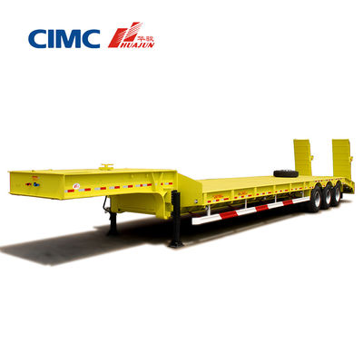 2&quot; 50mm of 3,5&quot; 90mm Jost King Pin Road Construction Equipment Low Bed Semi Trailer