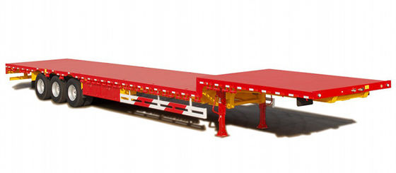 2&quot; 50mm of 3,5&quot; 90mm Jost King Pin Road Construction Equipment Low Bed Semi Trailer
