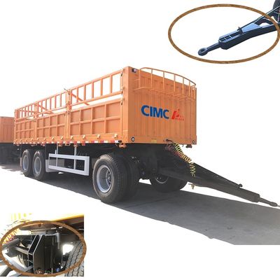 Semi-trailers met T700/Q345 staal hoofdbalk 60 jaar CIMC HUAJUN betrouwbaarheid