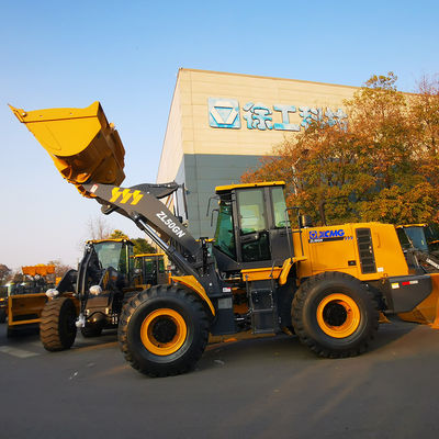 6500 kg bedrijfsgewicht LW600KN wiellader met bovenste hydraulische cilinder en raket emmer