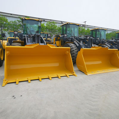 6500 kg bedrijfsgewicht LW600KN wiellader met bovenste hydraulische cilinder en raket emmer