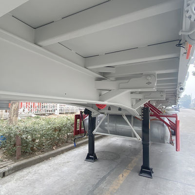 Mechanische ophanging 3 Achs zijdelingse kantelende halve aanhangwagen voor een soepel en stabiel vervoer