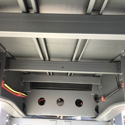 CIMC HUAJUN Flatbed Container Semi-trailer met 12 twist locks en custom's requirement