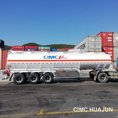 CIMC HUAJUN 3 as Diesel Tanker Truck Trailers 30000L-60000L Fuel Tank Halvtrailer