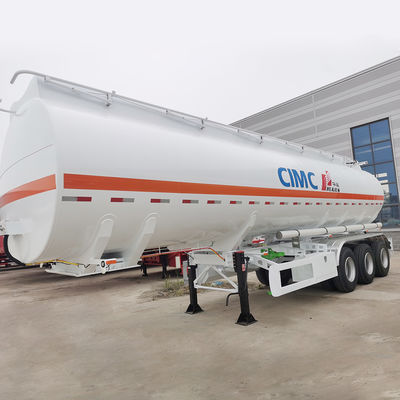 Fuwa 3 Assen 45000 liter Aluminium legering brandstof of roestvrij staal cement tankwagens aanhangwagens