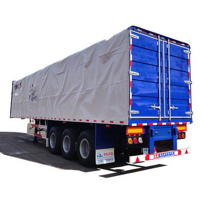 CIMC HUAJUN zijkant gordijn Semi-trailer Truck Trailer Steel 13750*2500 CN HEN 50ton Ce