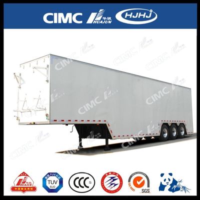 CIMC HUAJUN zijkant gordijn Semi-trailer Truck Trailer Steel 13750*2500 CN HEN 50ton Ce