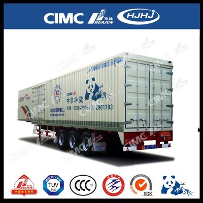 CIMC HUAJUN zijkant gordijn Semi-trailer Truck Trailer Steel 13750*2500 CN HEN 50ton Ce